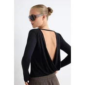 Trendyol ženski bodi model Twoaw27Bd00003, crna