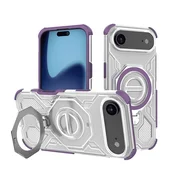 Hibridna maska Carbon Shield Pro za iPhone Air - purple transparent