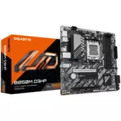 GIGABYTE B850M D3HP AM5 mATX osnovna plošča - AMD B850, 4xDDR5, 2xM.2, 4xSATA, 1Gb LAN, 2xDP, 1xHDMI - B850M D3HP