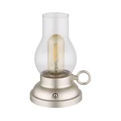 Globo 58016CH - LED stona lampa PETRO, punjiva, dodirna, sa prigušiva, LED 1W, 3,7V, 1200 mAh