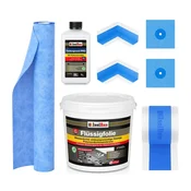 Dichtset 504B Tekoča folija 7 kg Podloga 2 m TF PRO 1 l 2 x Vogal 2 x Manšeta