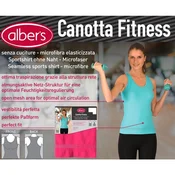 Albers Canotta Fit Majica Crna L