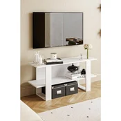 Hanah Home TV komoda Harta, 120 cm, bela