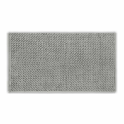 Sivi pamučni ručnik 142x76 cm Chevron - Foutastic