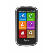 MIO MIO CYCLO 405 HC Navigacijski uređaj za bicikl Bicikliranje Europa Zaštita od prskanja vode, GPS, Bluetooth®