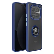 AVIZAR Ovitek za Redmi Note 15 Pro 4G z magnetnim obročem mat površina, Modra, (5000189941)
