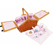 Legler Čajni set iz porcelana s košarico za piknik Romantic
