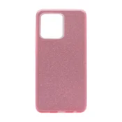 Maska Crystal Dust za Xiaomi Redmi 12C roze.