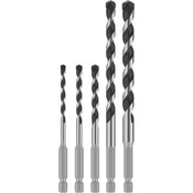 Set svrdla Bosch set svrdla PRO HEX-5, 4 x 100, 5 x 100, 6 x 100, 8 x 150, 10 x 150 mm, 5 kom.