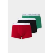 Tommy Hilfiger Underwear Boksarice Essential zelena/rdeča/črna/bela
