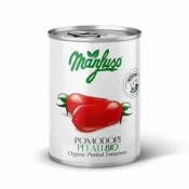 shumee Konzervirani olupljeni paradižniki 400 g ekološki
