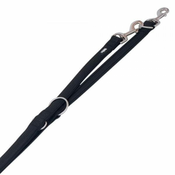 Nobby Najlonski mrežni povodec Preno 200cm x 15-20mm črn