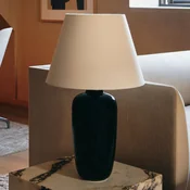 Audo Copenhagen Namizna svetilka Audo Torso, črna/bela, 57 cm - Dnevna soba/jedilnica - Dizajn - črna, bela - Keramika