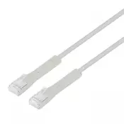INTELLINET Patchkabel Flexi Cat6a F/FTP 1.5m 10G Kupfer, Siva