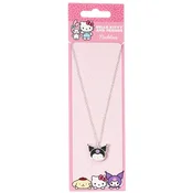 Ogrlica Hello Kitty - Kuromi, pozlacena, lancic 40 cm