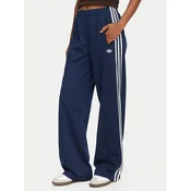 adidas Spodnji del trenirke Firebird KV5403 Modra Loose Fit