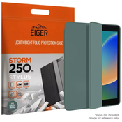 Eiger Storm 250m Stylus Case for Apple iPad 10.2 (9th Gen) in Dark Green