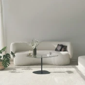 Hanah Home Klub sto Soho 85x40x67cm Providno-Crni