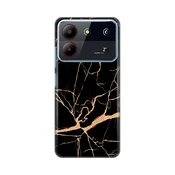 Maska za telefon Silikonska Print za ZTE Blade A54 All Black