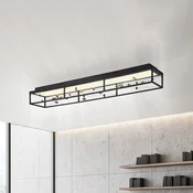 Paul Neuhaus LED-stropna svetilka SKINA, črna, 112 cm, CCT, z možnostjo zatemnitve, - Dnevna soba/jedilnica - Sodobni - Kovina