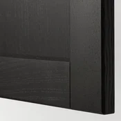 METOD / KNIVSHULT Podni element, 4 fronte/4 ladice, crno-siva/Lerhyttan crni bajc, 40x60 cm