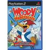 Woody Woodpecker Escape From Buzz Buzzard Park - igra v nemščini (PS2) - rabljeno
