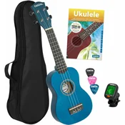Cascha HH 3971 Blue Soprano ukulele (Rabljeno)