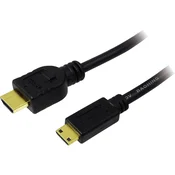 LOGILINK HDMI Mini HDMI transformator crna 1m CH0021