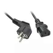 Lindy 30334 strujni kabel Crno 0,7 m Utikač tipa A IEC C13