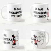 Keramicka šolja Koordinatorka ludnice