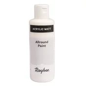 Rayher. Akrilna barva, alabastrno bela, 80ml