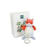 Doudou Darilni set Plišasta lisica Romarin z glasbo 20 cm