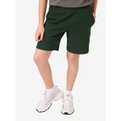 Tommy Life Hlače TOMMY Shorts aus Baumwollmischung temno zelena