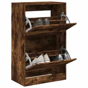 Ormaric za cipele boja hrasta 60x34x96,5 cm konstruirano drvo