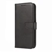 Eleganten ovitek etui iz umetnega usnja za Samsung A36 in A56, Črn