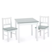 KLUPS Stol+dvije stolice JOY bijelo-siva