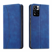 Magnet Fancy preklopna torbica za Xiaomi Redmi Note 11: plava - Xiaomi Redmi Note 11 4G - Hurtel