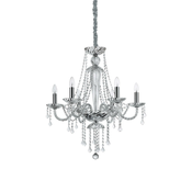 Ideal Lux - Kristalni luster na lancu AMADEUS 6xE14/40W/230V prečnik 67 cm proziran