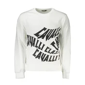 CAVALLI CLASS Muški duks QXT65B-CF062_BIANCO_00053, Beli