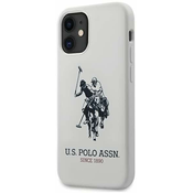 US Polo iPhone 12 mini 5,4 White Silicone Collection (USHCP12SSLHRWH)