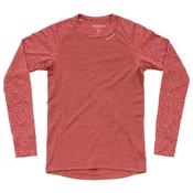 Devold Duo Active Merino 205 ženska majica s kratkimi rokavi, marsala (L)