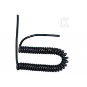 slomart Spiralni kabel 05VVH8-F 3x1mm2 - 10m - črn