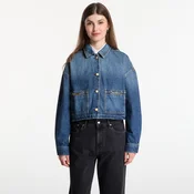 Jakna Tommy Hilfiger Cropped Jacket Cam Mid Cam Mid M