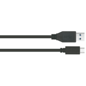 EWENT kabel, USB-A v USB-C, USB 3.2 Gen1, 5Gb/s, 3A, 1.8m, črn (EC1056)