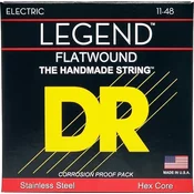 DR Strings Legend Flatwound Light 11-48 Strune za električno kitaro
