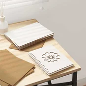 vidaXL Dekorativni paneli 50 pcs Bela 21 x 30 x 0.3 cm Konstruiran les