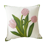 Livefy prevleka za blazino Flower 4 45x45cm bela