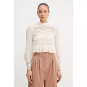 Twinset bluza z volančki ženska iz viskoze