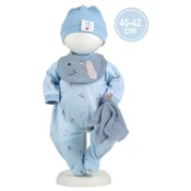 Llorens M741-20 oblačila za dojenčkovo punčko NEW BORN velikosti 40–42 cm z dodatki