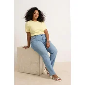 Trendyol Curve Ženska majica Tbbss22Ts0733, Žuta